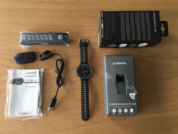 forerunner 230 hr
