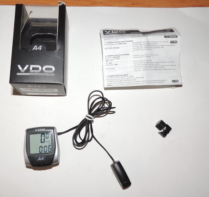 Prodám VDO A4 bazar Bikeforum.cz