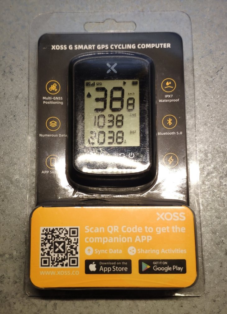 xoss g  connect strava