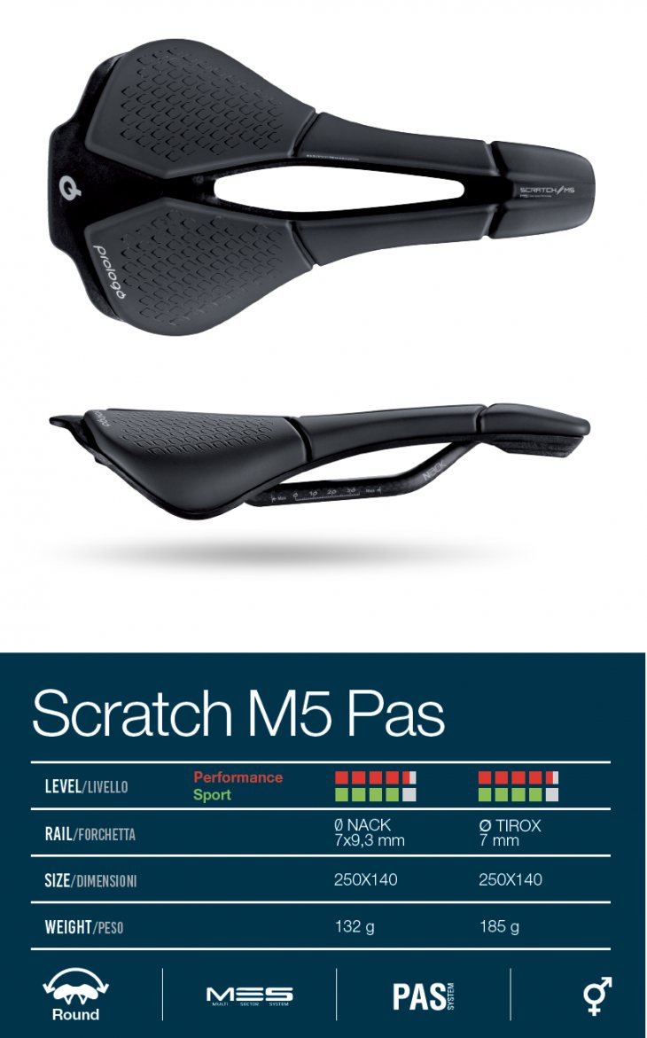 Prologo Scratch M5 PAS vs Scratch M5 Space PAS (140 vs 147mm) Fotky